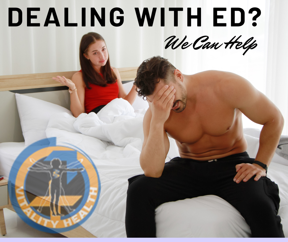 ED, Erectile Dysfunction, men's health, vitality health