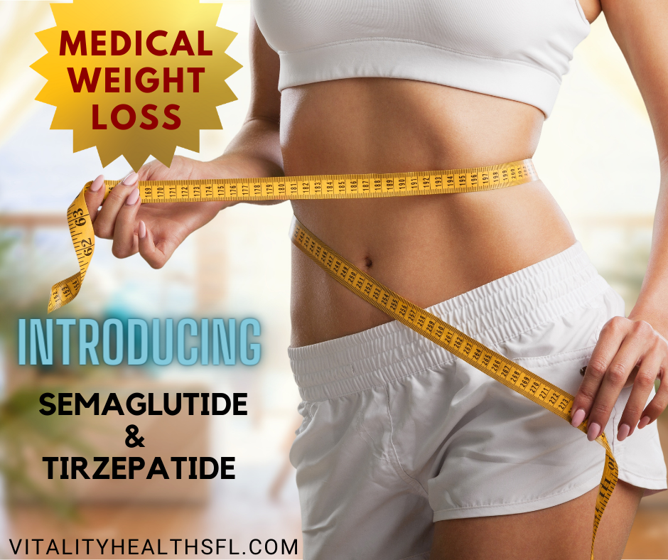 Medical weight loss fort Lauderdale and Hollywood florida Vitality health semaglutide and tirzepatide
