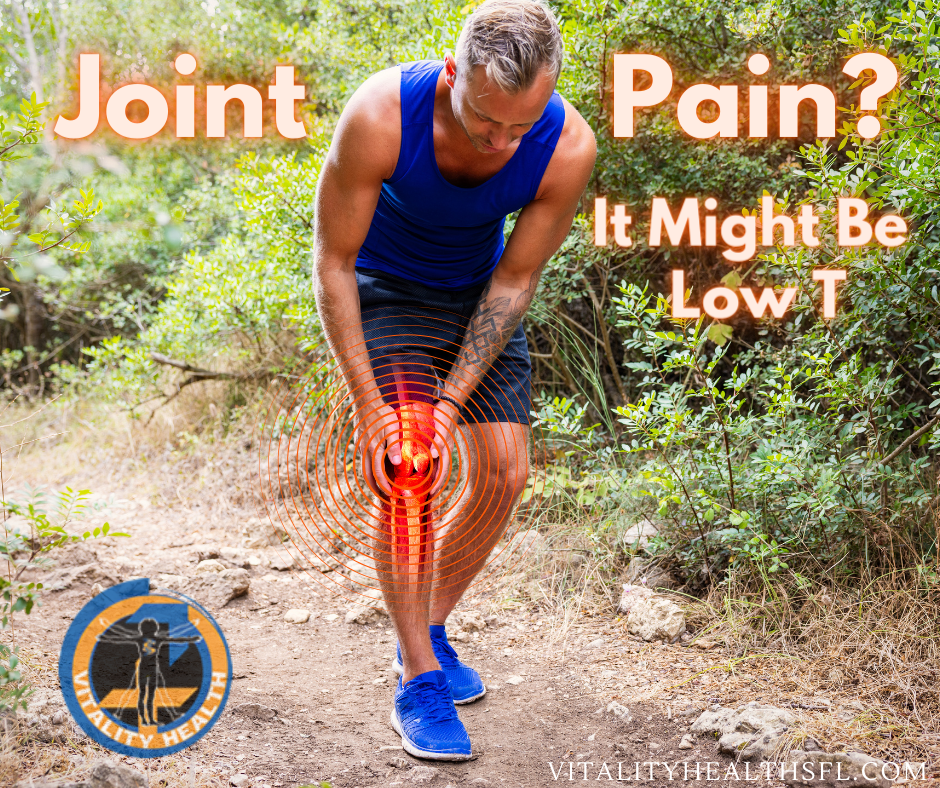 Joint pain could be a result of low testosterone vitality health