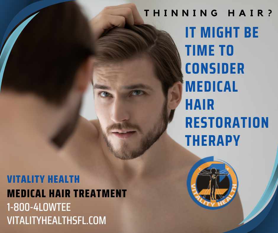 Medical hair treatments at vitality health sfl