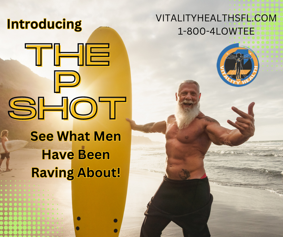 The P Shot PRP therapy for Erectile Dysfunction Vitality health Sfl