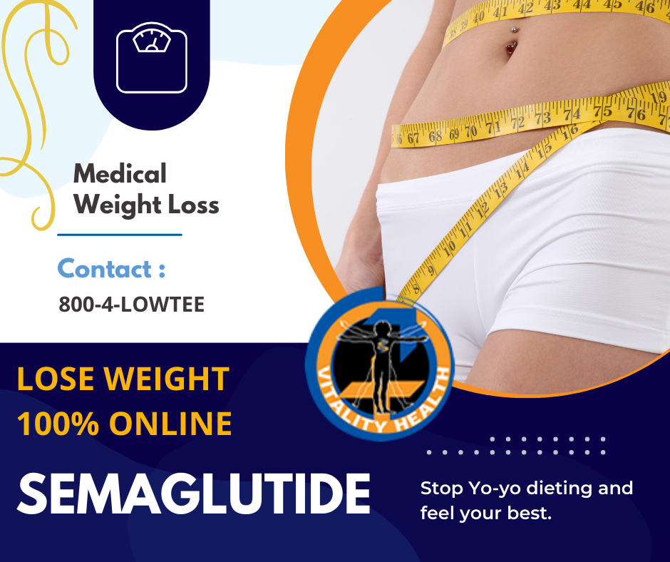 100% Online Semaglutide Weight Loss Program Vitality Health SFL