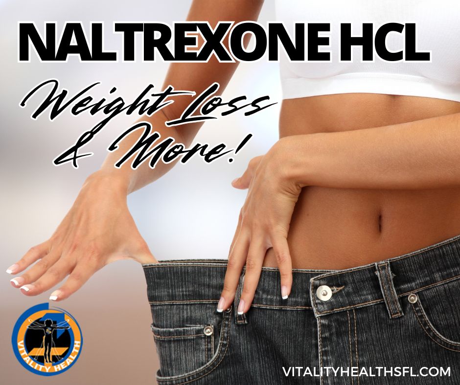 Reduce Pain, Inflammation, and Lose Weight - Naltrexone HCL