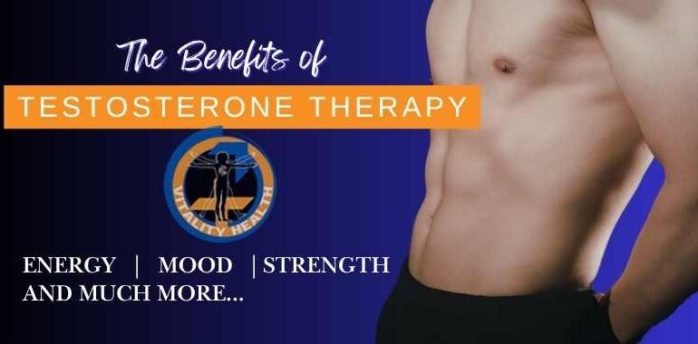 The benefits of TRT Testosterone Therapy Vitality Health SFL 1-833-4-LOWTEE