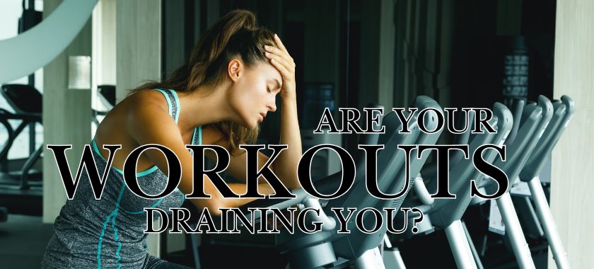 are your workouts draining you? Vitality health health testing