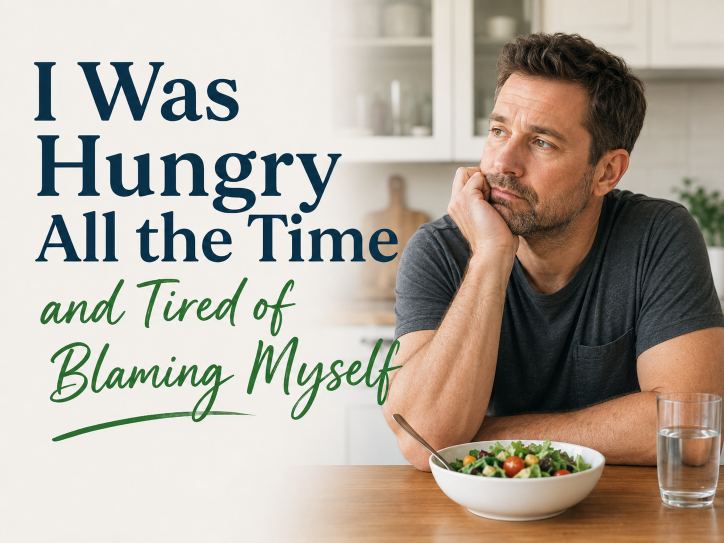 I was hungry all of the time and tired of blaming myself vitality health medical weight loss